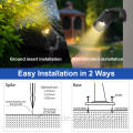 Aluminium wasserdichte IP65 Outdoor Spike LED Gartenlicht